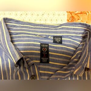 Fresh Clean but not iron Men’s IZOD INDIGO PREP SHIRT 4X